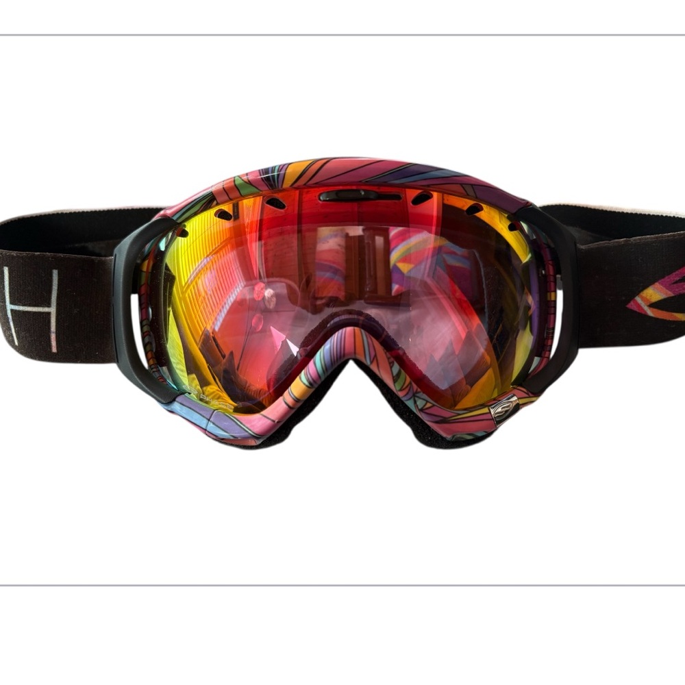 Smith Phase Ski/Snow Goggles with Orange/Red Lens